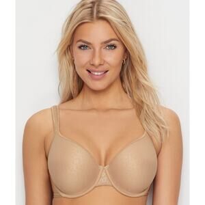 Paramour Bra Women's Size 44H Warm Obsidian Animal Print Contour Nude NEW
